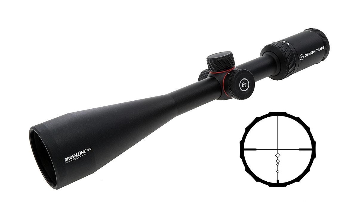 Crimson Trace | Brushline Pro Riflescope | Black Anodized