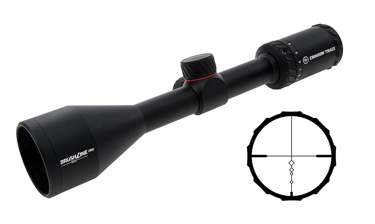 Crimson Trace | Brushline Pro Riflescope | Black Anodized