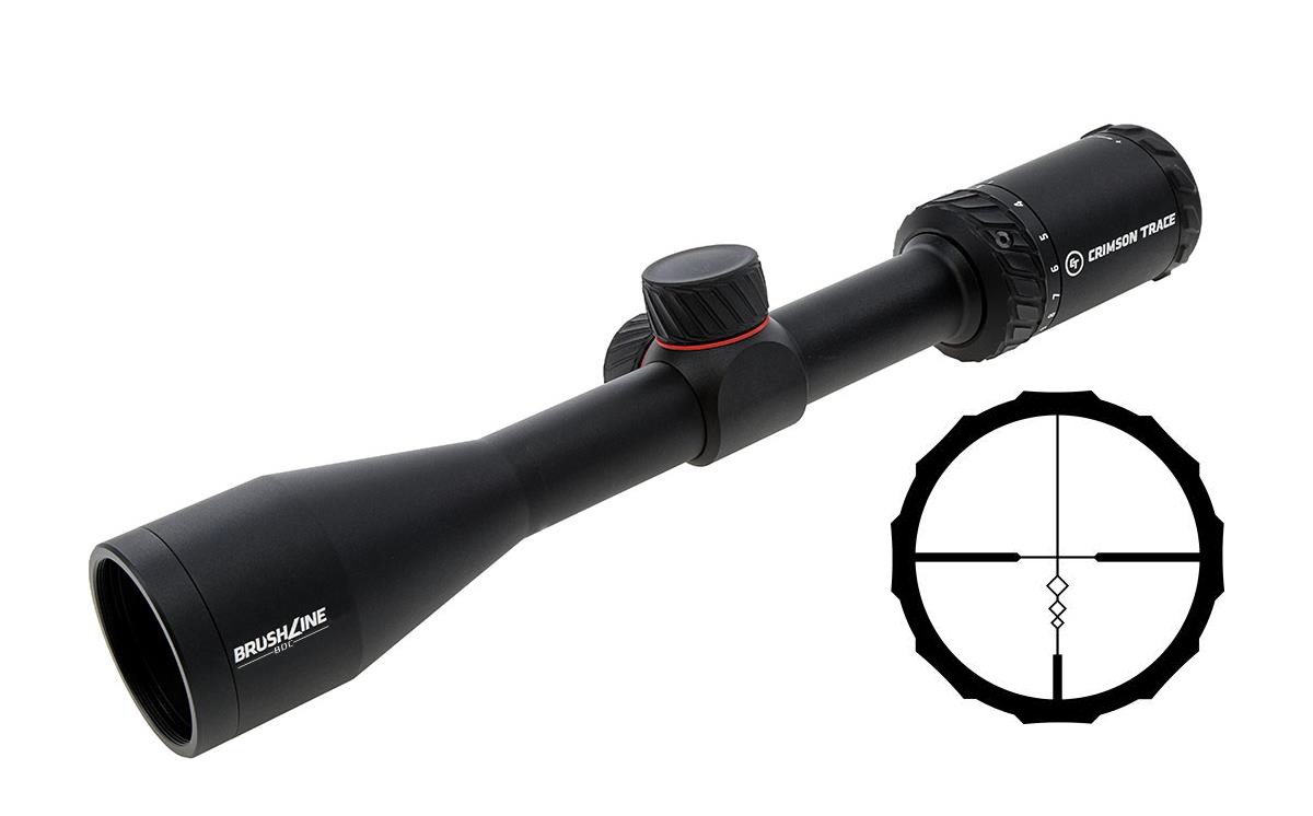 Crimson Trace | Brushline Riflescope | Black Anodized