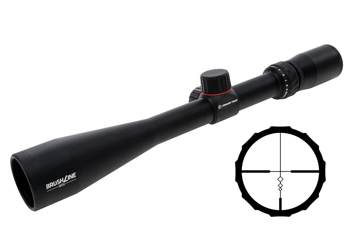 Crimson Trace | Brushline Riflescope | Black Anodized