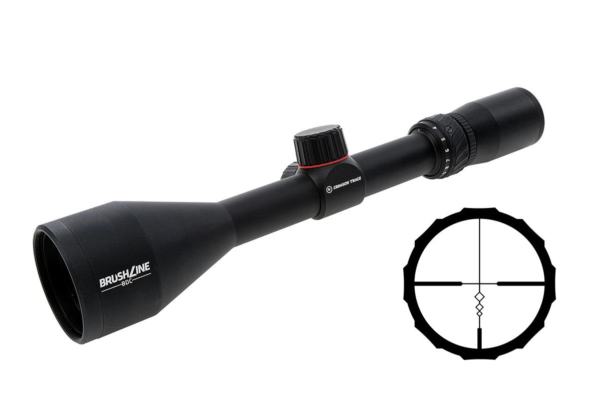 Crimson Trace | Brushline Riflescope | Black Anodized