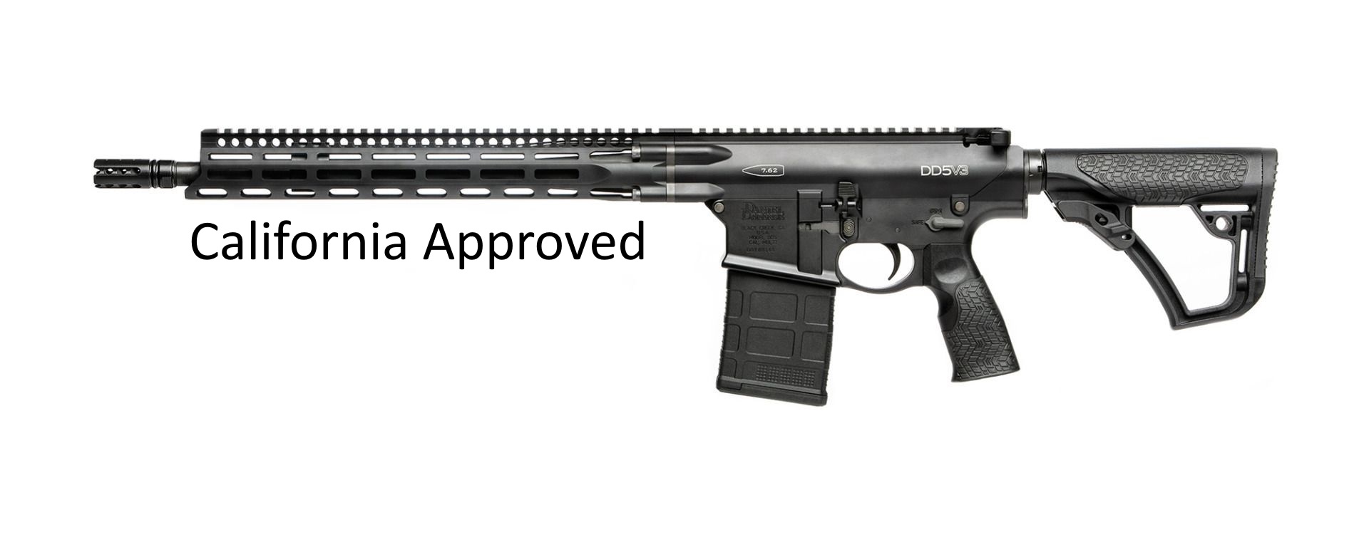 Daniel Defense | DD5 V3 | 7.62 x 51mm | 308 Win | Black Type III Hard Anodized