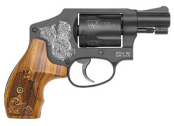 Smith and Wesson | 442 Engraved | 38 Special | Matte Black