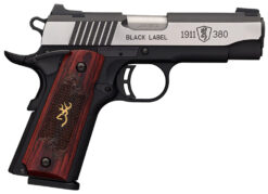 Browning | 1911-380 Medallion Pro | 380 ACP | Blackened Stainless