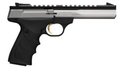Browning | Buck Mark Contour Stainless | 22 LR | Stainless Barrel, Black Frame