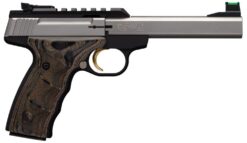 Browning | Buck Mark Plus UDX | 22 LR | Stainless Barrel, Black Frame