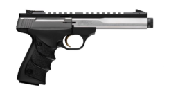 Browning | Buck Mark Contour Stainless | 22 LR | Stainless Barrel, Black Frame