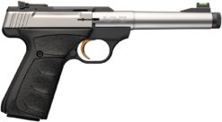 Browning | Buck Mark Camper SR | 22 LR | Matte Stainless/ Black Frame