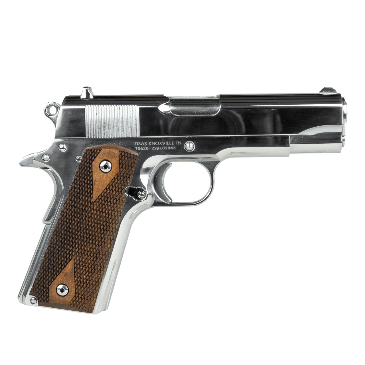 Tisas | 1911 Desperado | 9mm | 38 Super | Polished Chrome