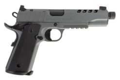 Tisas | 1911 Night Stalker | 45 ACP | Platinum Grey Cerakote