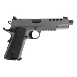 Tisas | 1911 Night Stalker | 9mm | Platinum Grey Cerakote