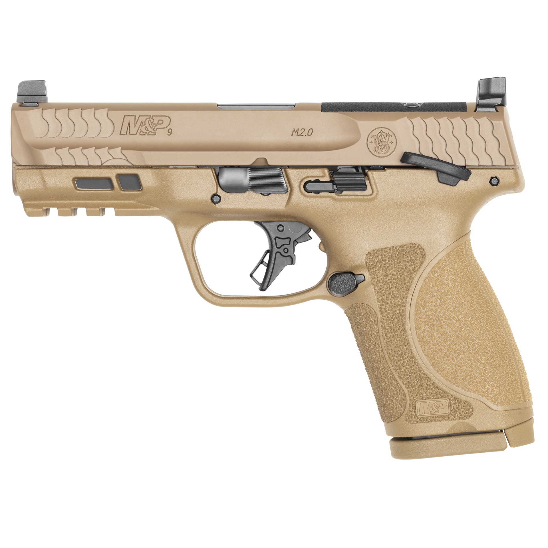 Smith and Wesson | M&P9 M2.0 OR Compact | 9mm | Flat Dark Earth Cerakote