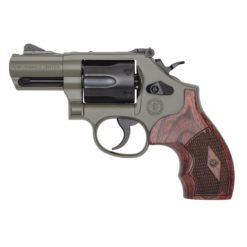 Smith and Wesson | Model 19 Carry Comp | 357 Magnum | 38 Special | Moss Green Cerakote