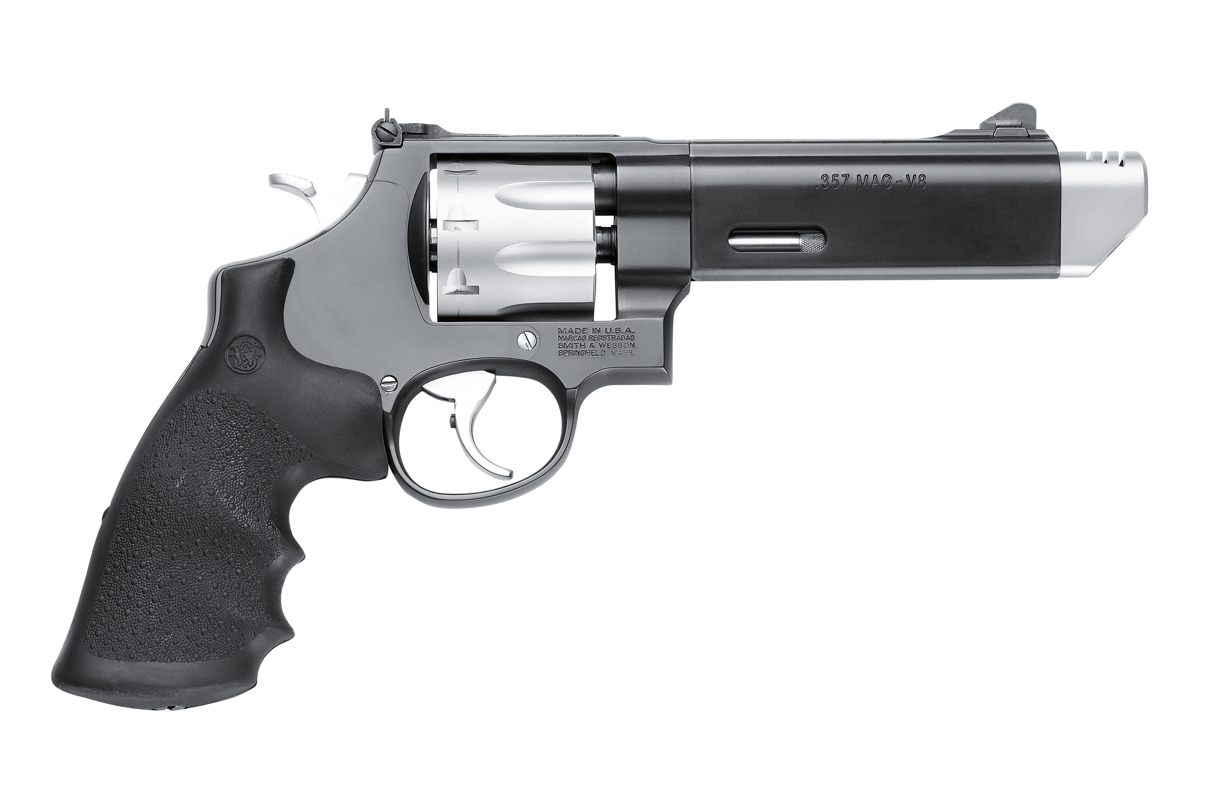 Smith and Wesson | 627 V-Comp | 357 Magnum | 38 Special | Two-Tone