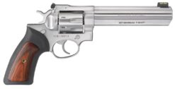 Ruger | GP100 | 357 Magnum | 38 Special | Satin Stainless Steel
