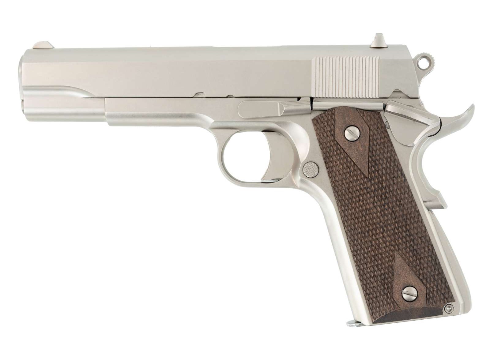 Tisas | 1911A1 Stakeout | 9mm | 38 Super | Nickel
