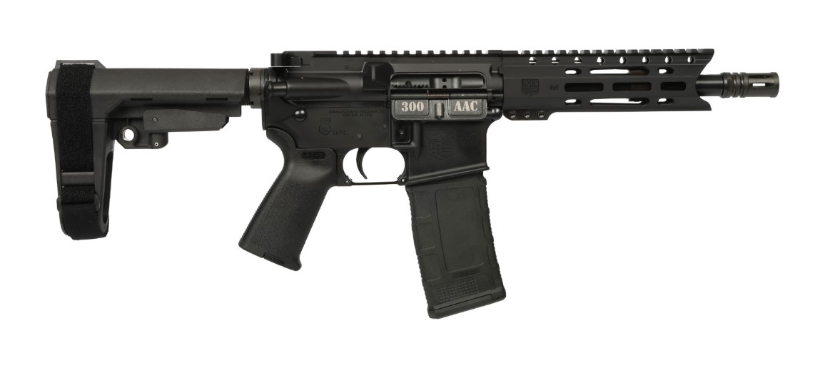 Diamondback Firearms | Carbon DB15 Pistol | 300 AAC Blackout | Diamondback Black