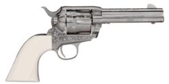 Taylor's & Company | 1873 Outlaw Legacy | 357 Magnum | 38 Special | Engraved Nickel
