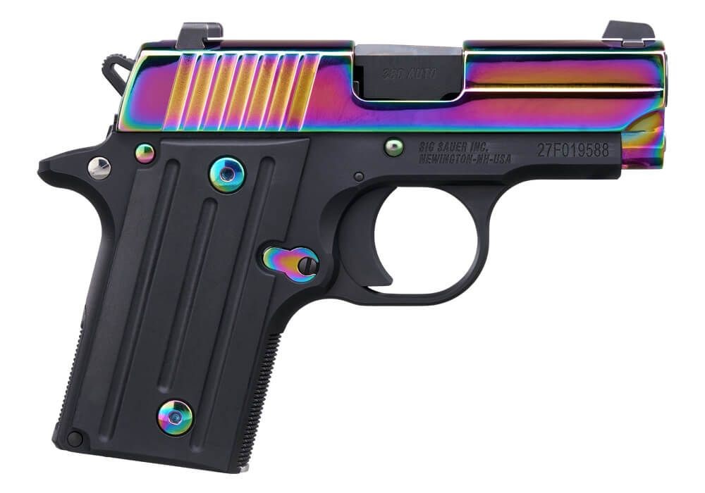 SIG SAUER | P238 Rainbow | 380 ACP | Rainbow Titanium