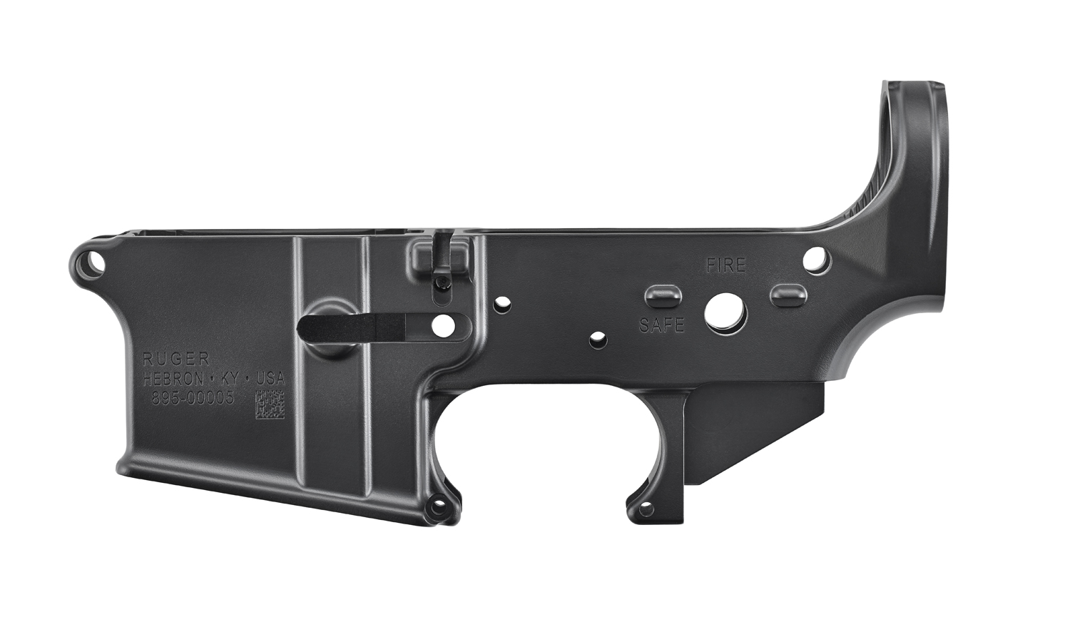 Ruger | Ruger Stripped Lower | Hardcoat Anodized