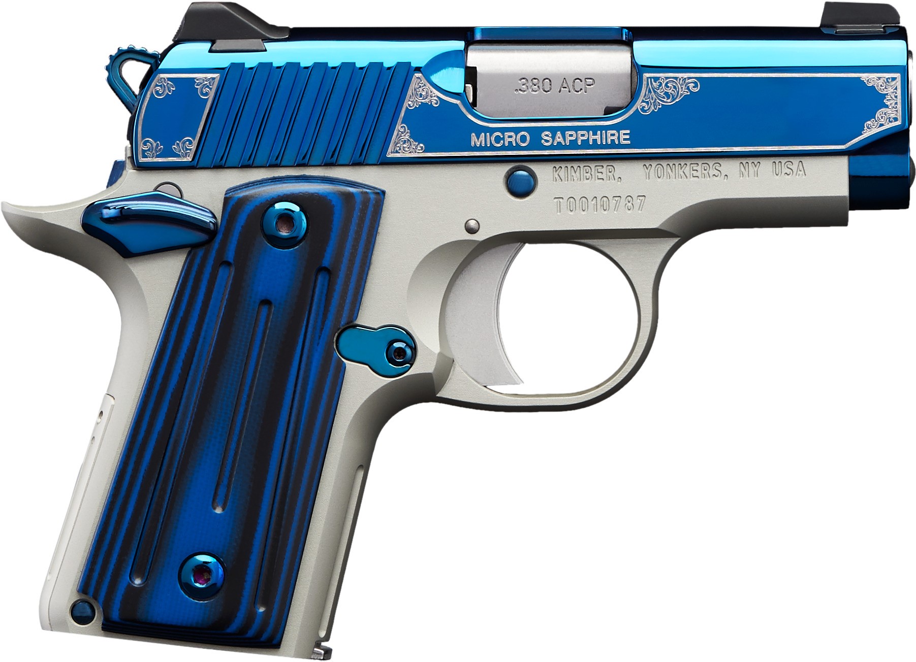 Kimber | Micro Sapphire | 380 ACP | Satin Silver