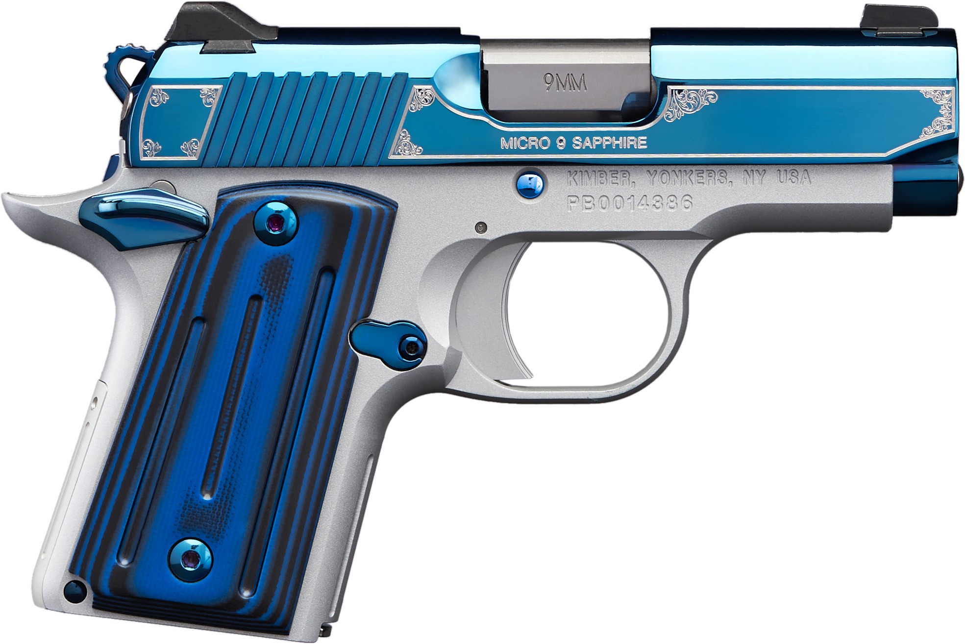 Kimber | Micro 9 Sapphire | 9mm | Satin Silver