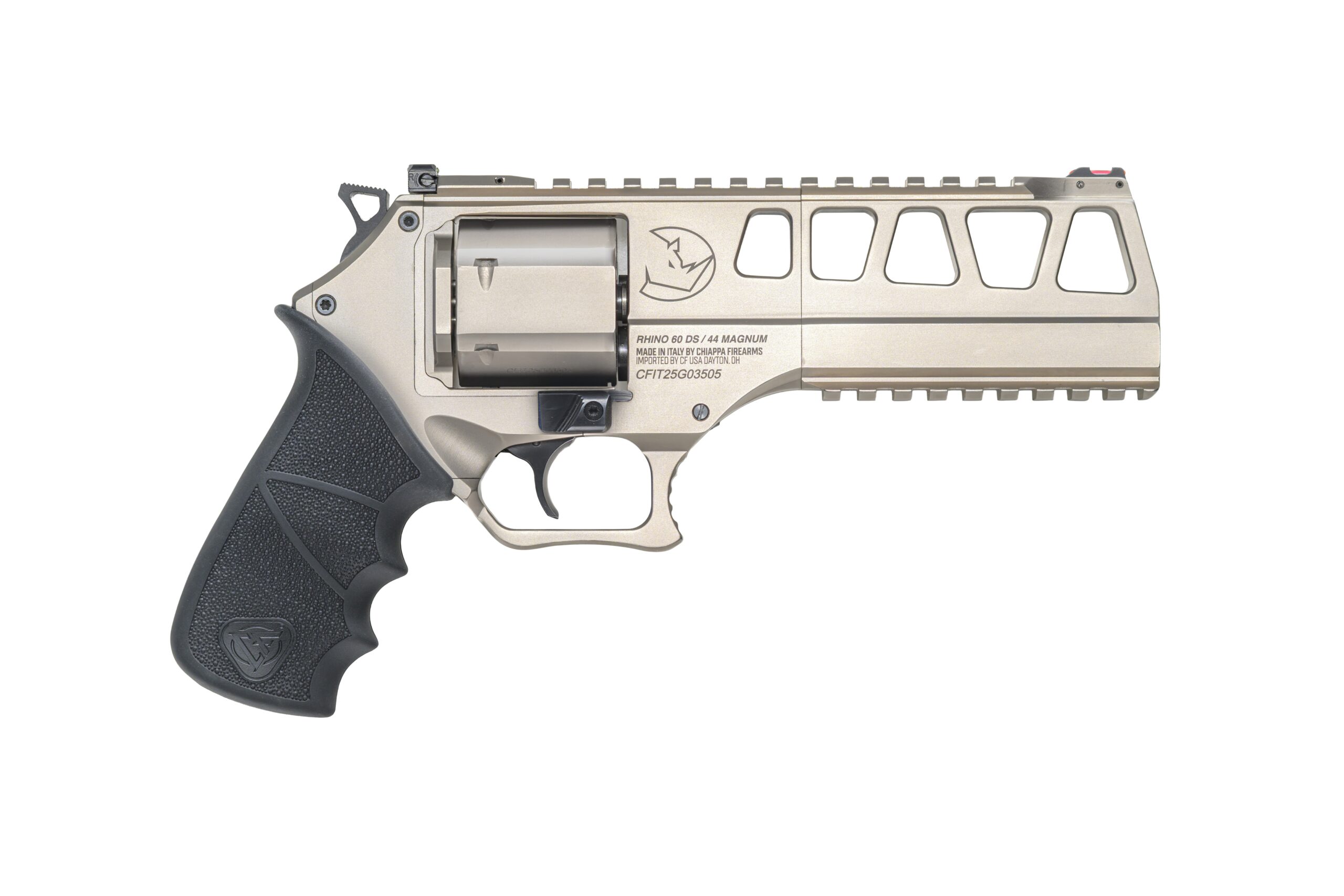 Chiappa Firearms | Rhino 60DS L Frame | 44 Magnum | White Nickel