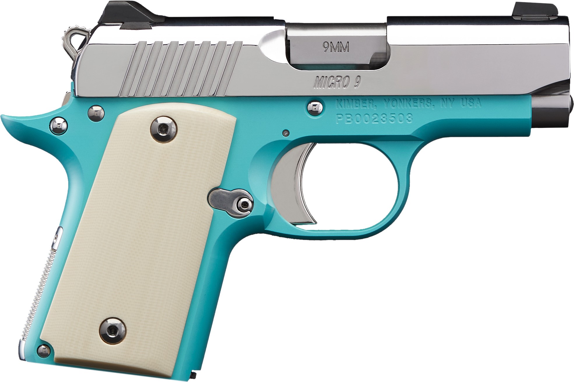 Kimber | Micro 9 Bel Air | 9mm | Bel Air Blue