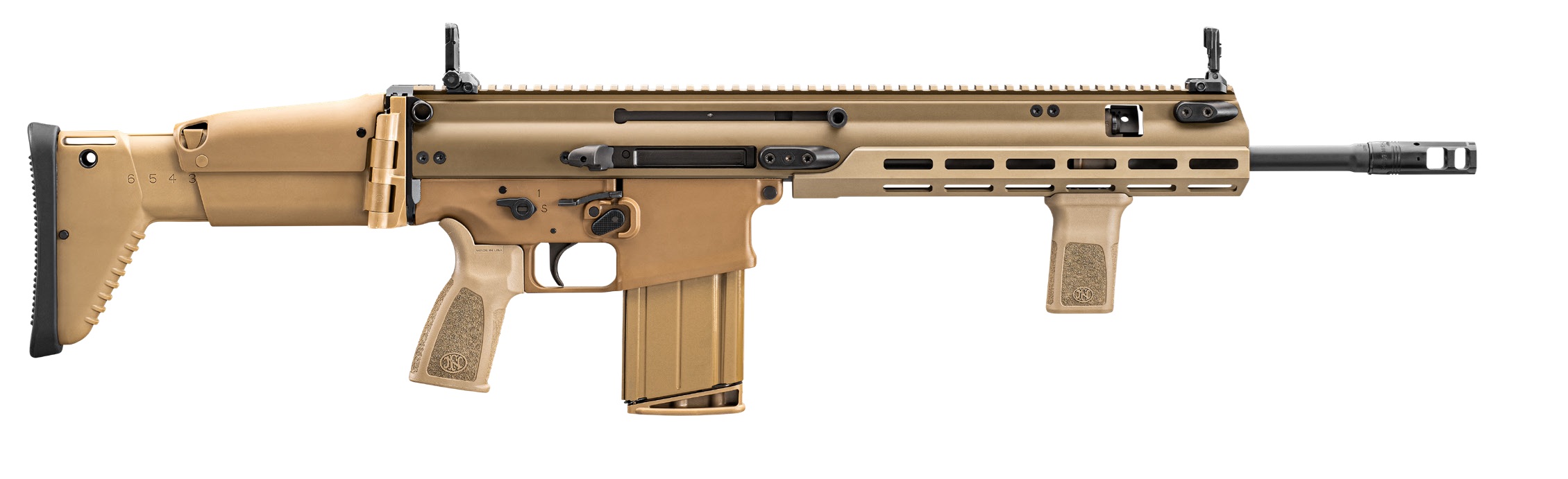 FN | SCAR 17S | 7.62 x 51mm | 308 Win | Flat Dark Earth