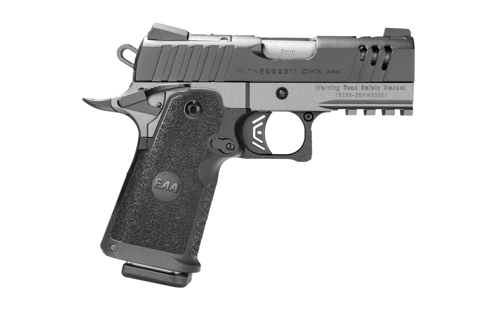 EAA Corp | Witness 2311 SC9 XXX | 9mm | Black Cerakote
