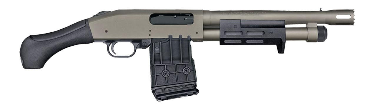 Mossberg | 590M Breacher | 12 Gauge | Tungsten Cerakote
