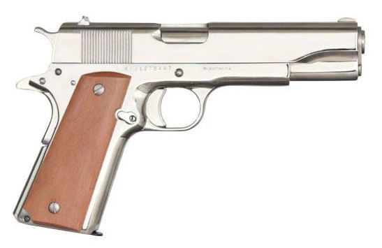 Rock Island Armory | M1911-A1 GI | 38 Super | Polished Nickel