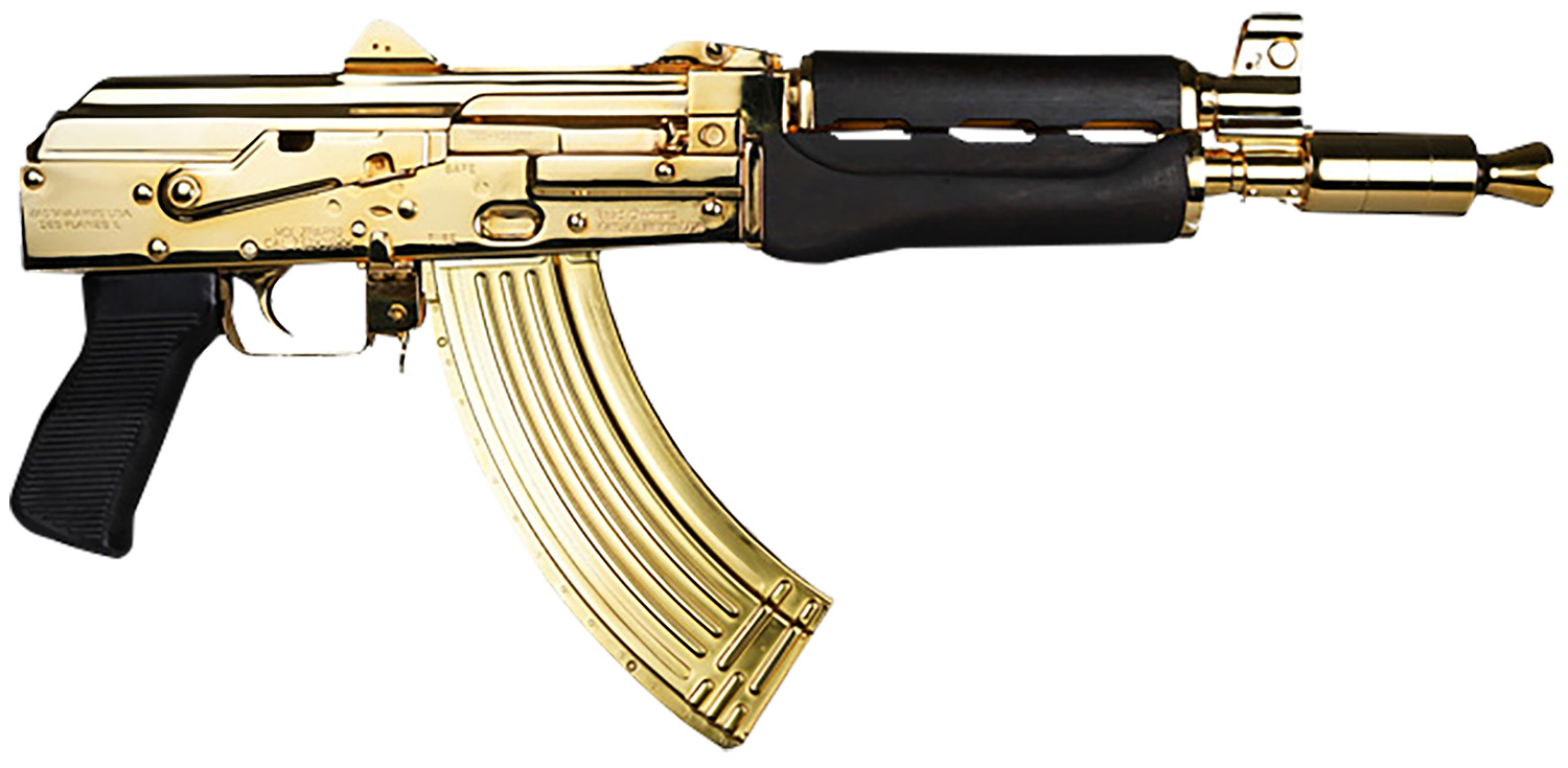 Zastava Arms USA | ZPAP M92 | 7.62 x 39mm | 24K Gold Plated