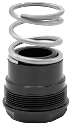 HUXWRX | 3-Lug Housing | Black
