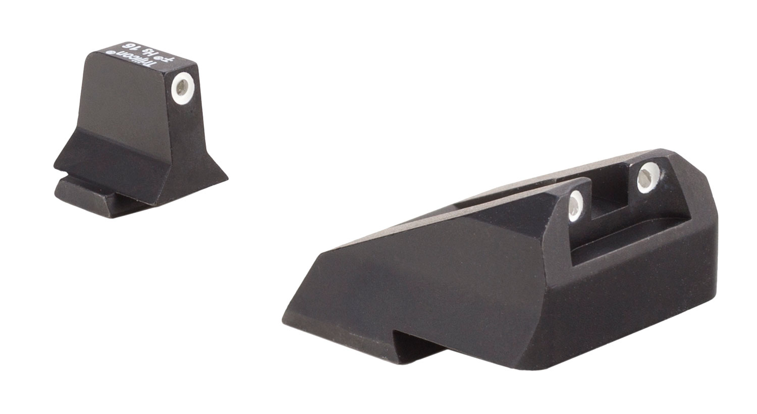 Trijicon | S&W 3 Dot Suppressor NS Set | Black & Tritium