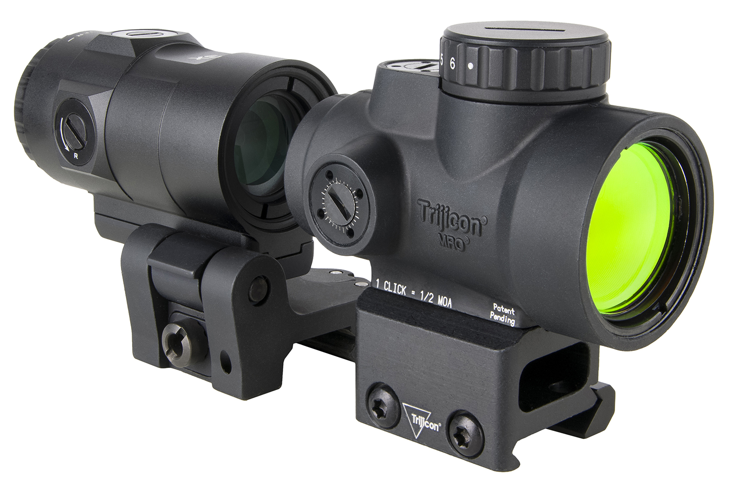 Trijicon | MRO SD Patrol Magnifier Combo | Black