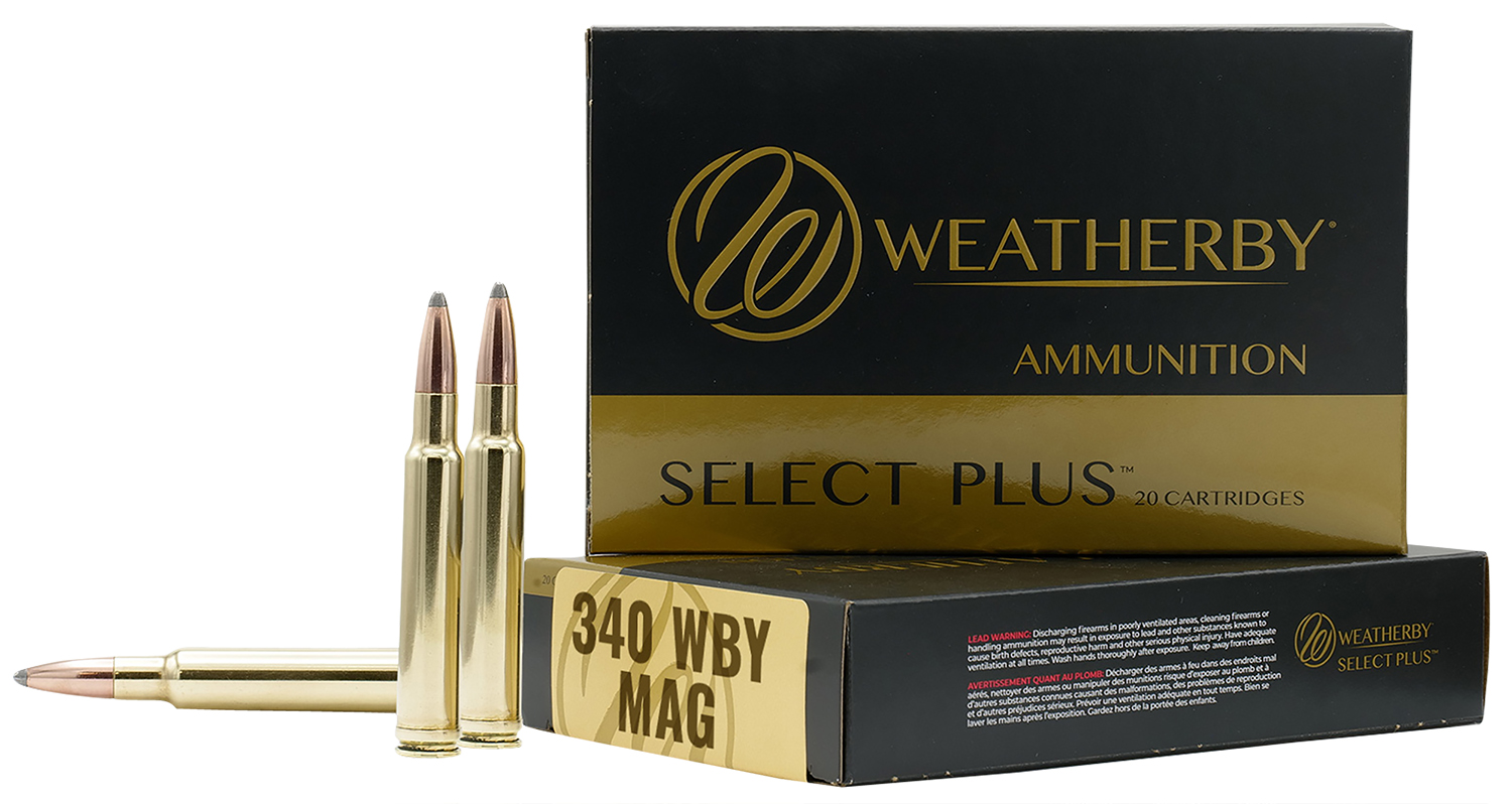 Weatherby | Weatherby Select Plus Ammo | 340 WBY Mag