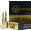 Weatherby | Weatherby Select Plus Ammo | 416 WBY Mag