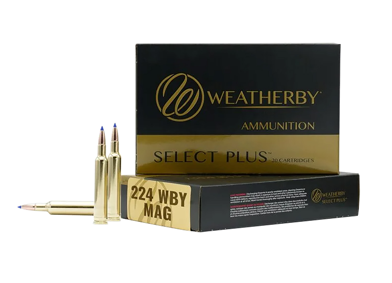 Weatherby | Weatherby Select Plus Ammo | 224 WBY Mag