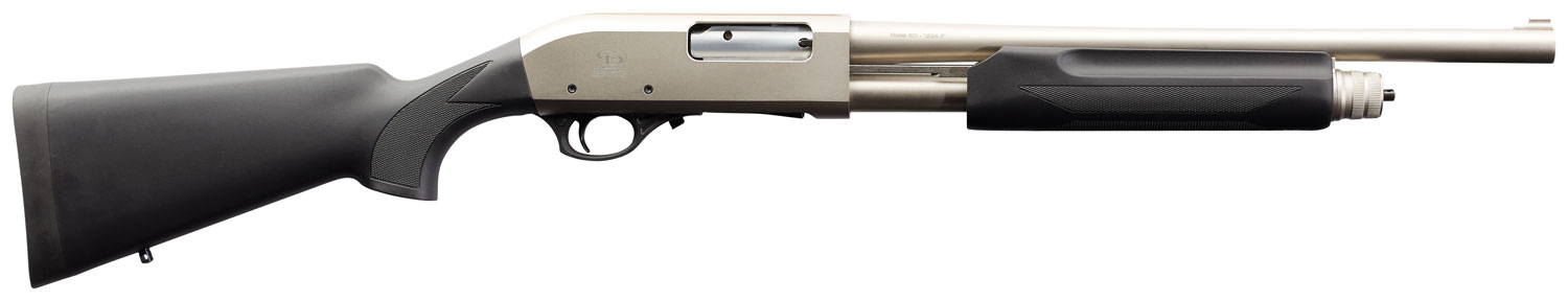 Charles Daly | 301 Tactical Pump | 12 Gauge | Nickel