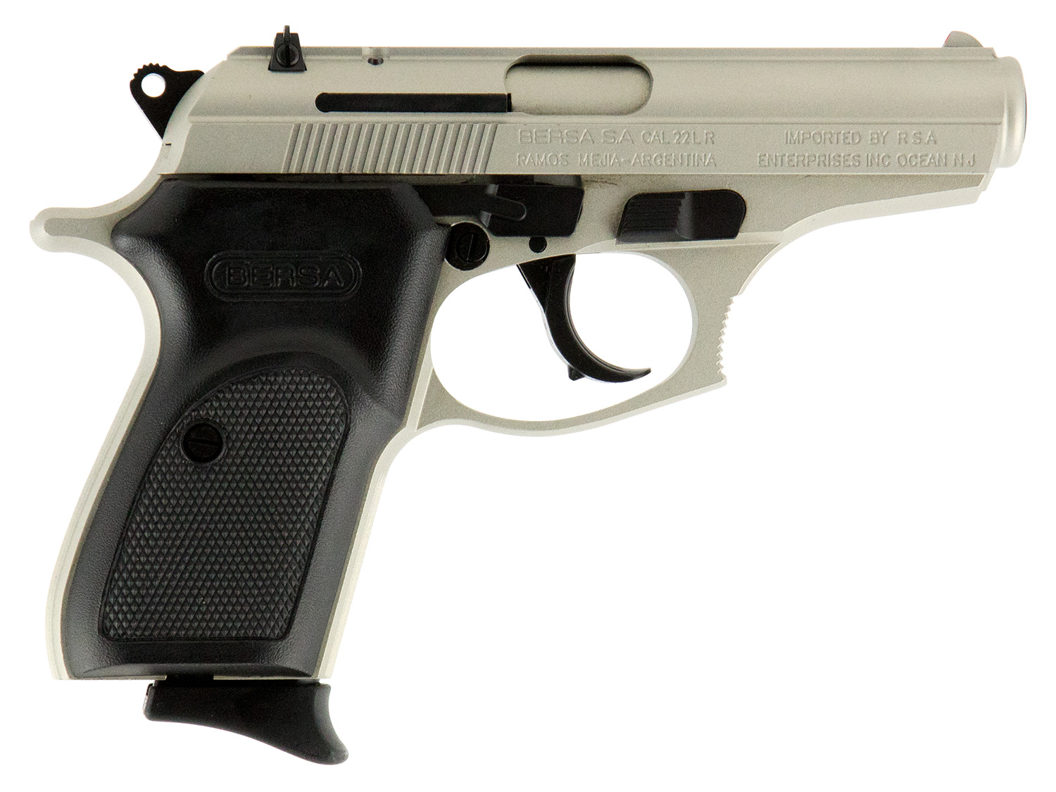 Bersa | Thunder 22 | 22 LR | Satin Nickel