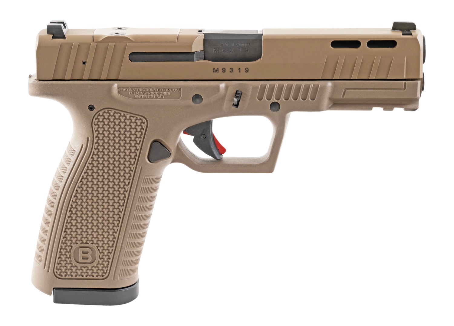 Bersa | BP9 Full Size | 9mm | Flat Dark Earth