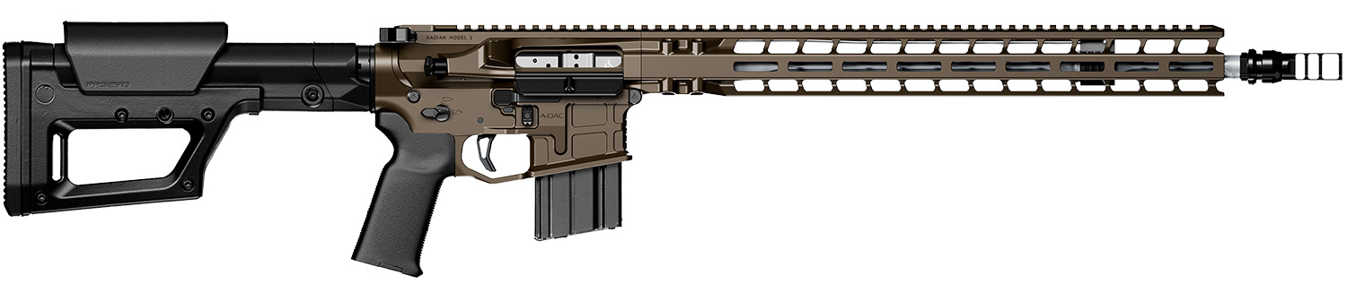 Radian Weapons | Model 1 Rifle | 6mm ARC | Radian Brown