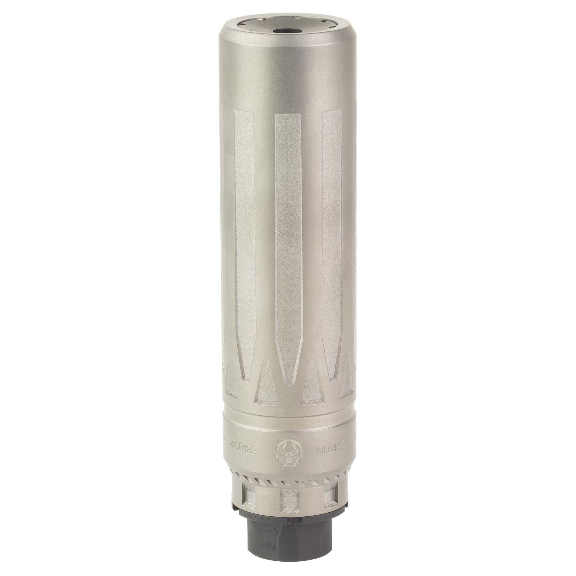 Dead Air Armament | Nomad-Ti XC Xeno | 30 Caliber | 7.62mm | Silver Cerakote