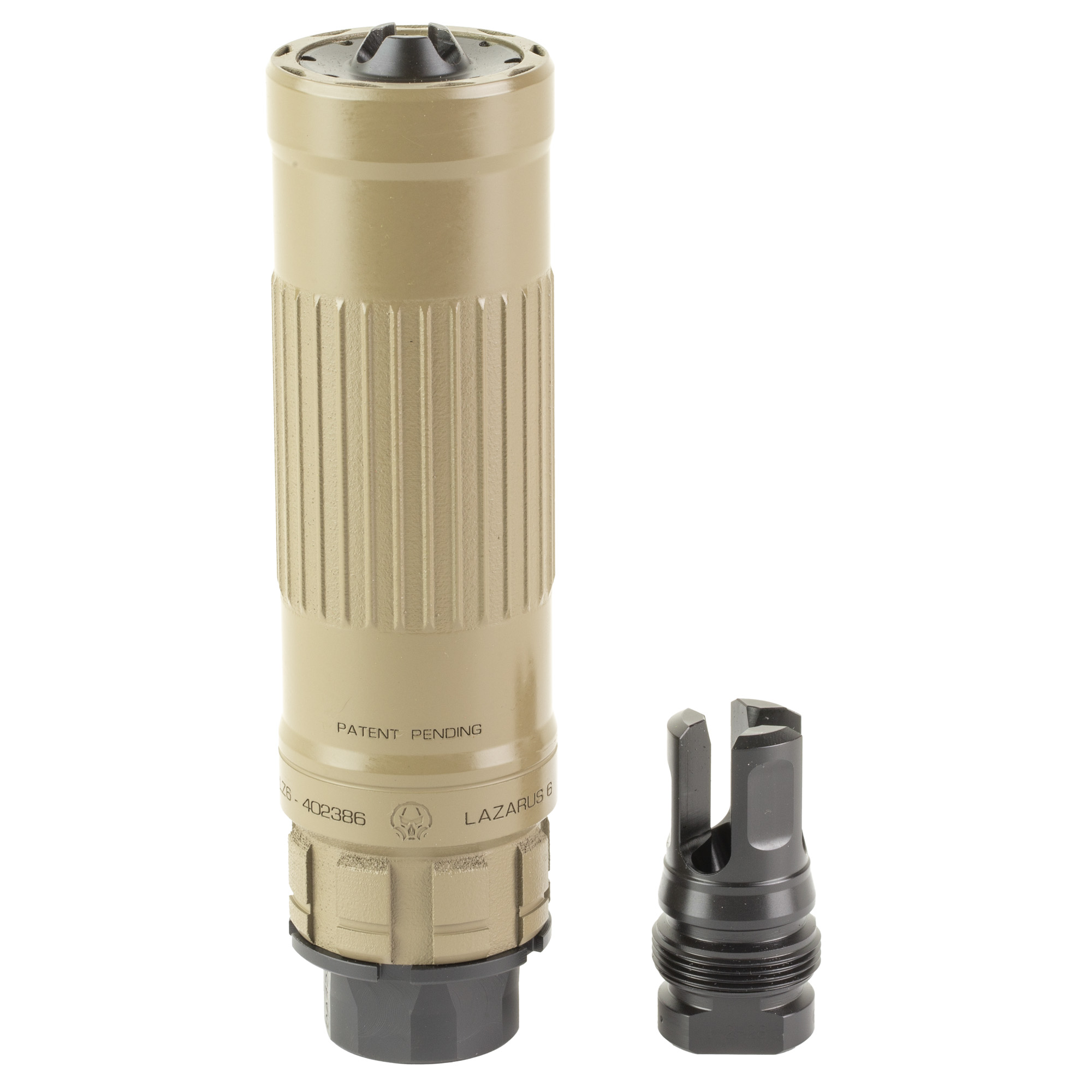 Dead Air Armament | Lazarus 6 | 5.56mm | 6mm | Flat Dark Earth Cerakote