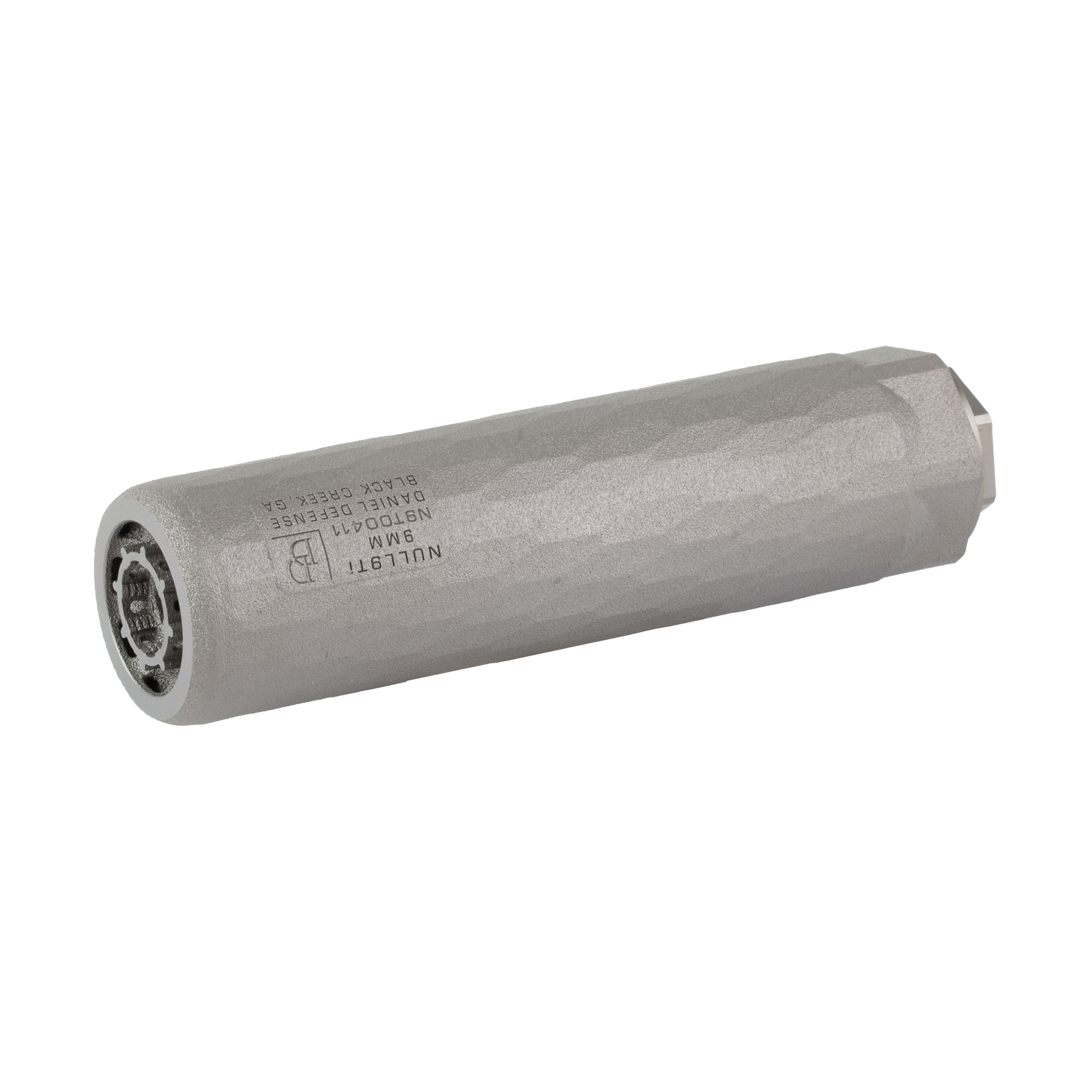Daniel Defense | NULL9Ti | 9mm | Hard Coat Anodized Clear