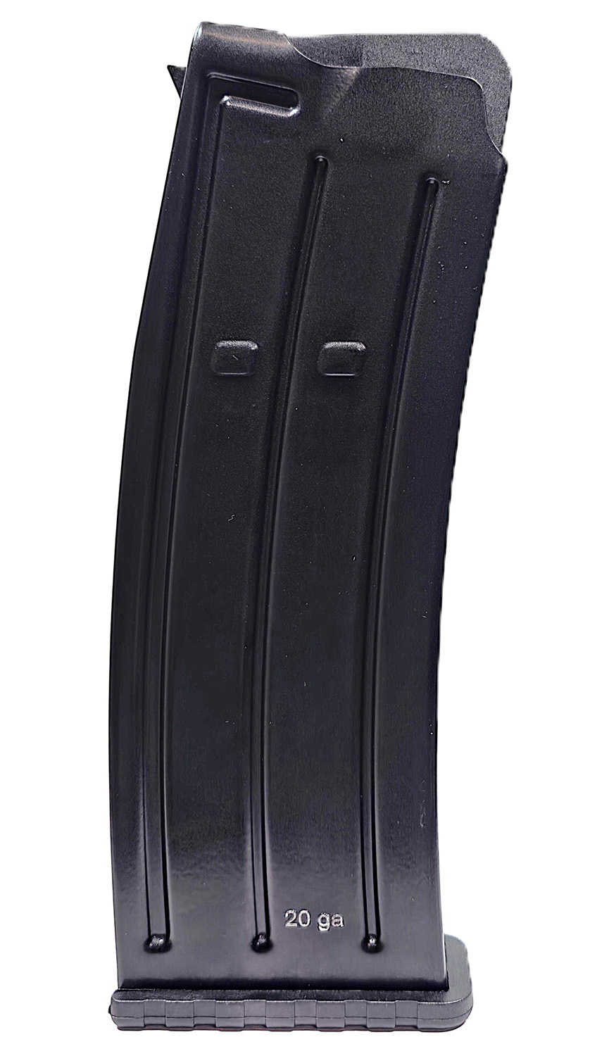 American Tactical Inc | Milsport Bull-Dog Magazine | 20 Gauge | Black Polymer