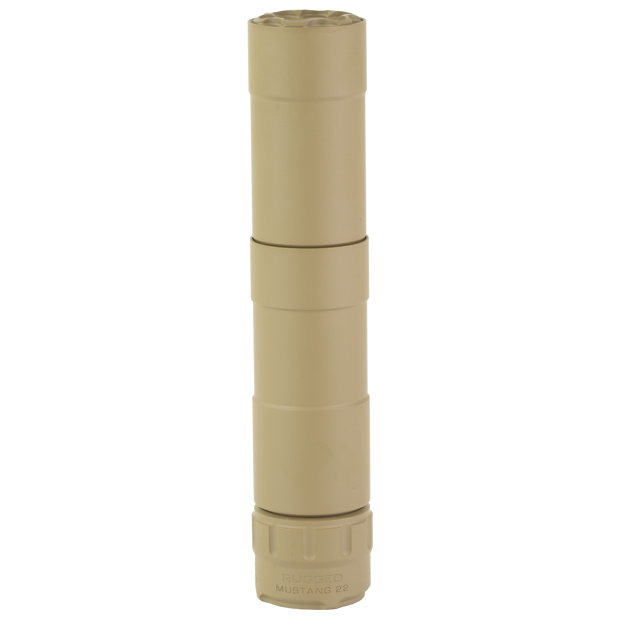 Rugged Suppressors | Mustang22 | 22 LR | Flat Dark Earth Cerakote