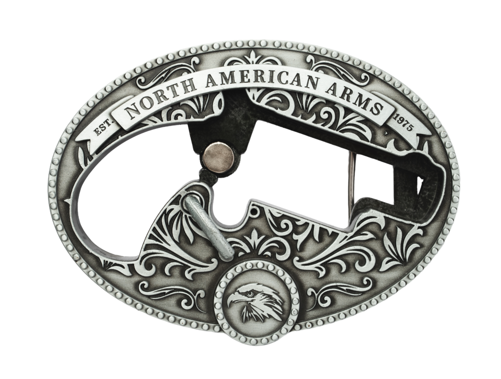 North American Arms | Oval Ornate Belt Buckle