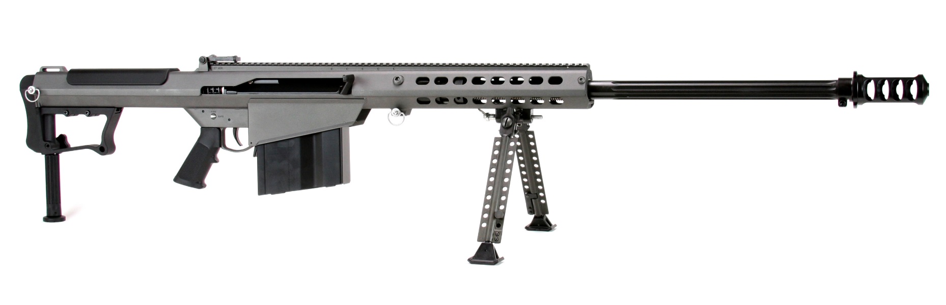 Barrett Firearms | M107A1 | 50 BMG | Tungsten Grey Cerakote